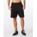 2XU Aero 2-In-1  7 Inches Men Running Shorts Black/silver