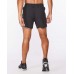 2XU Aero 5 Inch Men Short Black/Silver