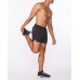 2XU Aero 5 Inch Men Short Black/Silver