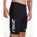 2XU Aero 9 Inches Men  Running Tri Shorts Black/white