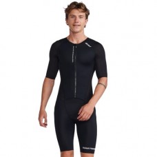 2XU Aero Sleeved Men Trisuit Black/White