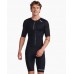 2XU Aero Sleeved Men Trisuit Black/White