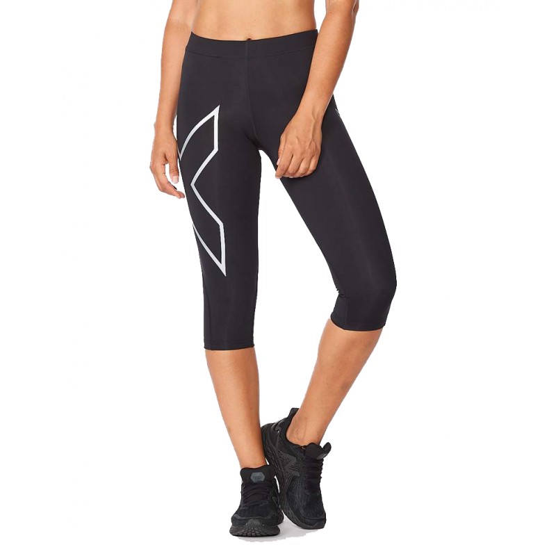 2XU Core Compression 3/4 Women Tight Black/Silver