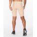 2XU Core Compression Men Shorts Beige/Silver