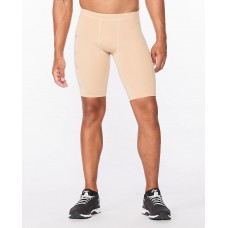 2XU Core Compression Men Shorts Beige/Silver