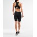 2XU Core Compression Women Short Black/Silver