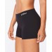 2XU Fitness Compression 4 Inch Women Short Black/Silver