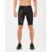 2XU MCS Running Compression Shorts Black/Gold Reflective