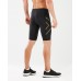 2XU MCS Running Compression Shorts Black/Gold Reflective