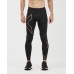 2XU MCS Running Compression Tight W/Back Storage Black/Gold Reflective