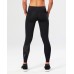 2XU Motion Mid-Rise Compression Women Tights Black/Dotted Reflective Logo