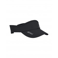 2XU Running Visor OSFA Black/Black