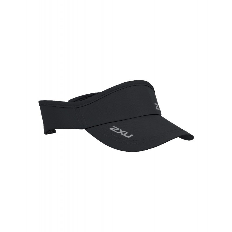 2XU Running Visor OSFA Black/Black