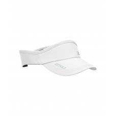 2XU Running Visor OSFA White/White