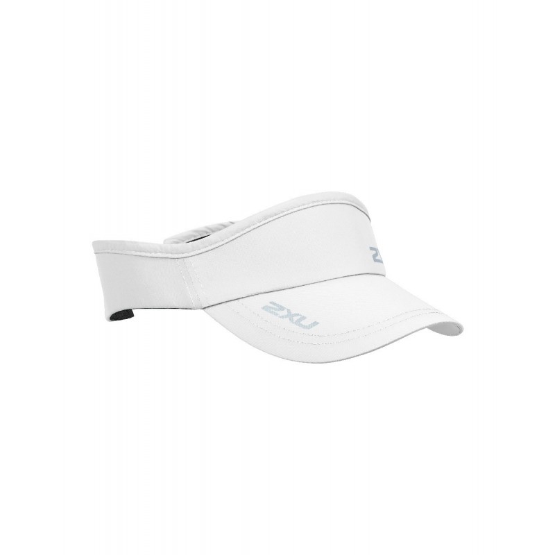 2XU Running Visor OSFA White/White