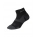 2XU Vector Cushion 1/4 Crew Socks Black/Titanium