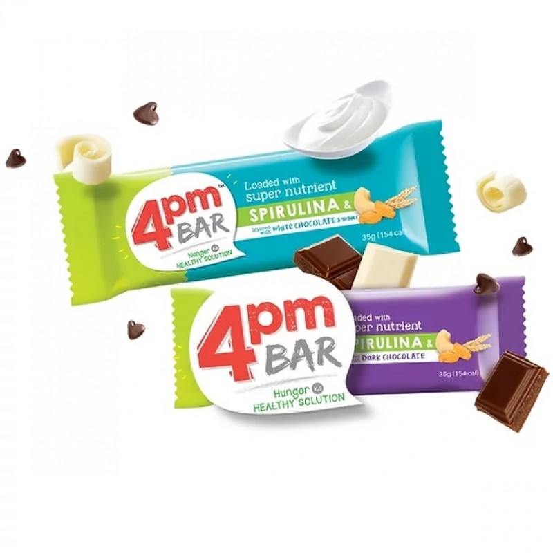 4PM Dark Chocolate Nutrition Bar Pack Of 12