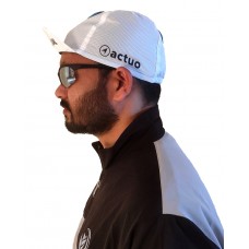 Actuo Unisex Cycling Cap Rainbow White 