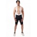 Actuo Pro Men Cycling Gel Padded Bib Shorts White/Black