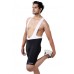 Actuo Pro Men Cycling Gel Padded Bib Shorts White/Black