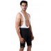 Actuo Pro Men Cycling Gel Padded Bib Shorts White/Black