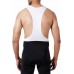 Actuo Pro Men Cycling Gel Padded Bib Shorts White/Black