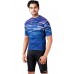 Actuo speed Racer Fit Men Cycling Jersey Infinity Blue 