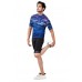 Actuo speed Racer Fit Men Cycling Jersey Infinity Blue 