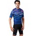 Actuo speed Racer Fit Men Cycling Jersey Infinity Blue 