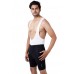 Actuo Essential Men Cycling Gel Padded Bib Shorts White/Black