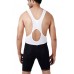 Actuo Essential Men Cycling Gel Padded Bib Shorts White/Black