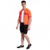 Actuo Neo Racer Fit Cycling Jersey Orange