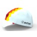 Actuo Unisex Cycling Cap Sunrise Red/Sky blue
