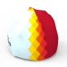 Actuo Unisex Cycling Cap Sunrise Red/Sky blue