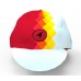 Actuo Unisex Cycling Cap Sunrise Red/Sky blue