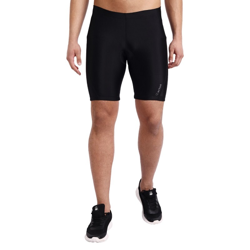 Actuo 2021 Essential Mens Cycling Padded Shorts Black