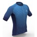 Actuo speed Racer Fit Men Cycling Jersey Magnetic blue 