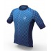 Actuo speed Racer Fit Men Cycling Jersey Magnetic blue 