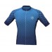 Actuo speed Racer Fit Men Cycling Jersey Magnetic blue 