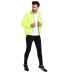 Actuo Hi-Viz Windproof /Water Resistance Cycling Rain Jacket Neon Yellow