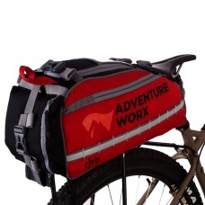 Adventure Worx Cycling Carrier Bag Red