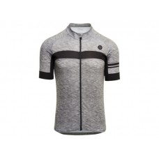 AGU SS Essential Men Jersey Cycling Melange Dove Grey