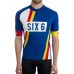 AGU SS SIX6 PNSC Men Cycling Jersey Rebel Blue
