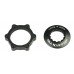 Alligator Bicycle Brake Disc Center Lock Adapter With Ring For 6 Holes Rottor