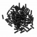 Alligator Bicycle Cable Gear Housing End Cap 4mm Black(150PCS)