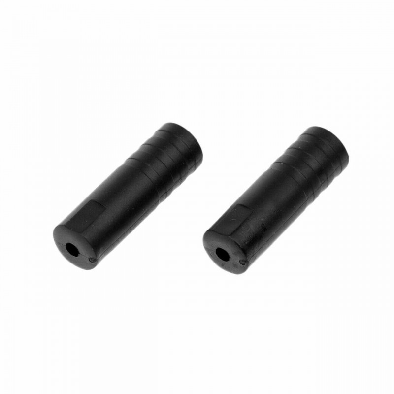 Alligator Bicycle Cable Gear Housing End Cap 4mm Black(150PCS)