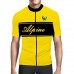 Alpine Signature  Men Cycling Jersey V2 Yellow And Black