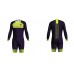 Alpine Bike Cycling Men Suit Fluo Green And Grey