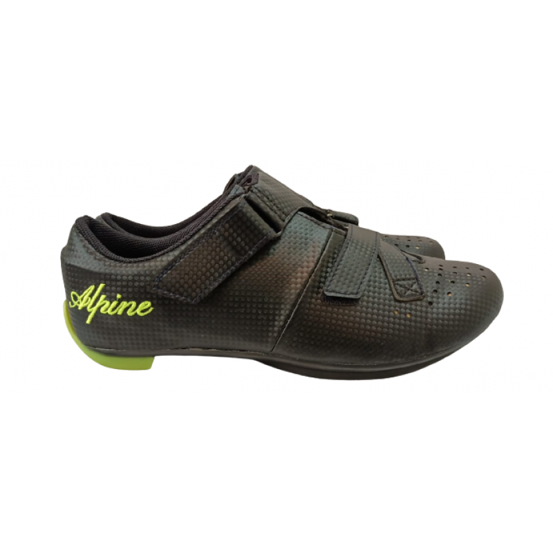 Alpine Bike Men Cycling Shoes Black