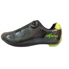 Alpine Bike  Men Cycling Shoes Shine Black